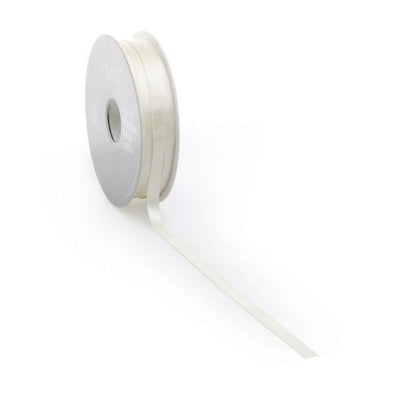 Satinband PREMIUM Double Face 16mm x 25 Meter beige / natur