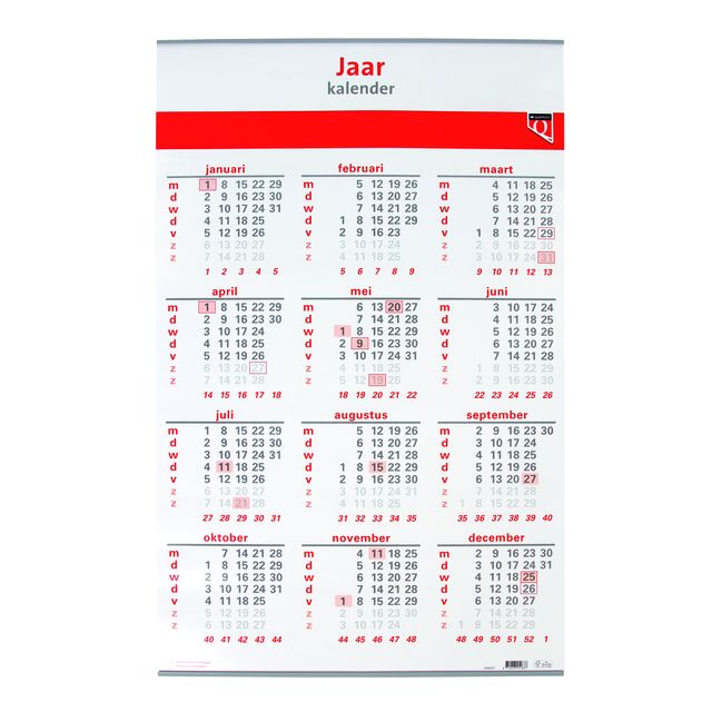 Quantore - Jahreskalender 2026