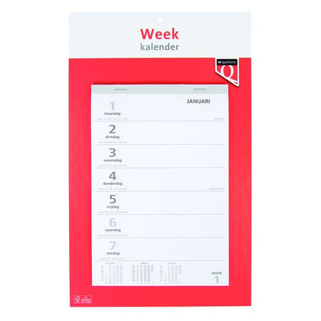 Quantore - Wochenkalender 2026