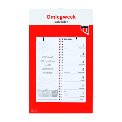 Quantore - Wöchentlicher Wechselkalender 2026