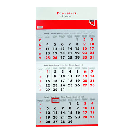 Quantore - 3-Monatskalender 2026