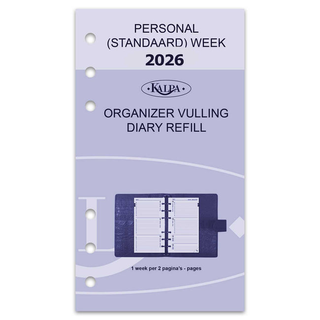 Kalpa -  Agendavulling 2027  personal 7dagen/2pagina's