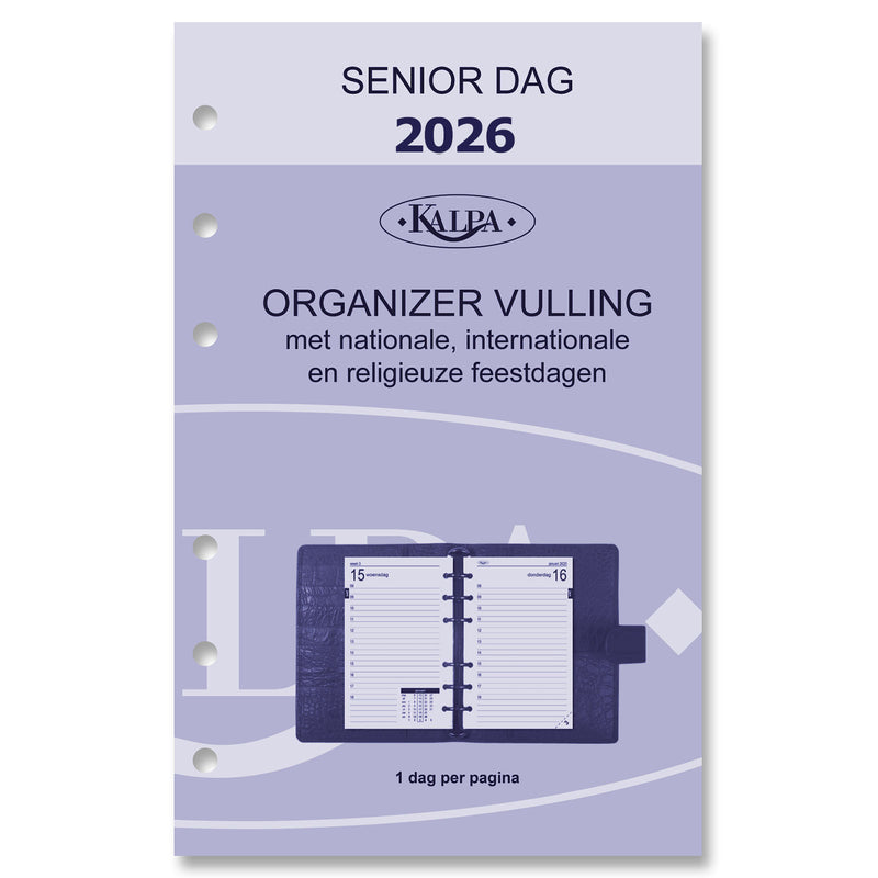 Kalpa -  Agendavulling 2027  senior 1dag/1pagina
