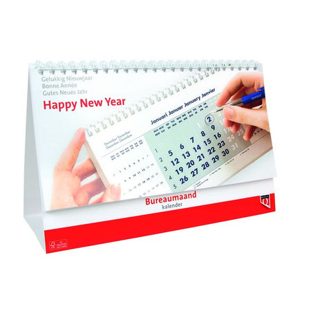 Quantore – Schreibtisch-Monatskalender 2026 | 10 Stück