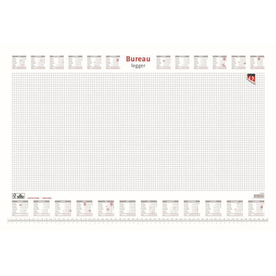 Quantore - Schreibtischunterlage 2024 Diamant 56,5X36CM weiß