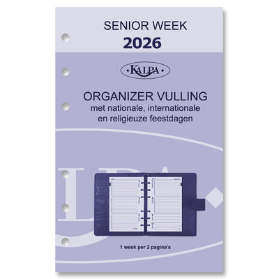 Kalpa -  Agendavulling 2027  senior 7dagen/2pagina's