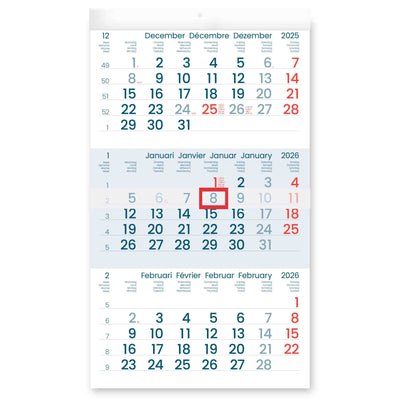 INNI – 3-Monatskalender 2026 Manager