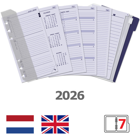 Kalpa -  Agendavulling 2027  personal jaards 7d/2p