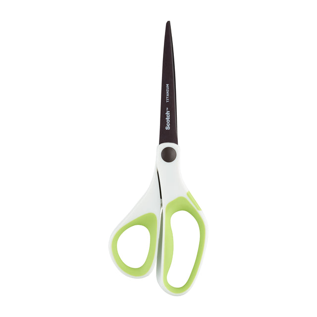 Scotch - Schere 20 cm aus Titan mit großem Auge, grüne Blase