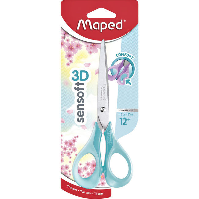 Maped - Schere Sensoft 16cm Pastell sortiert