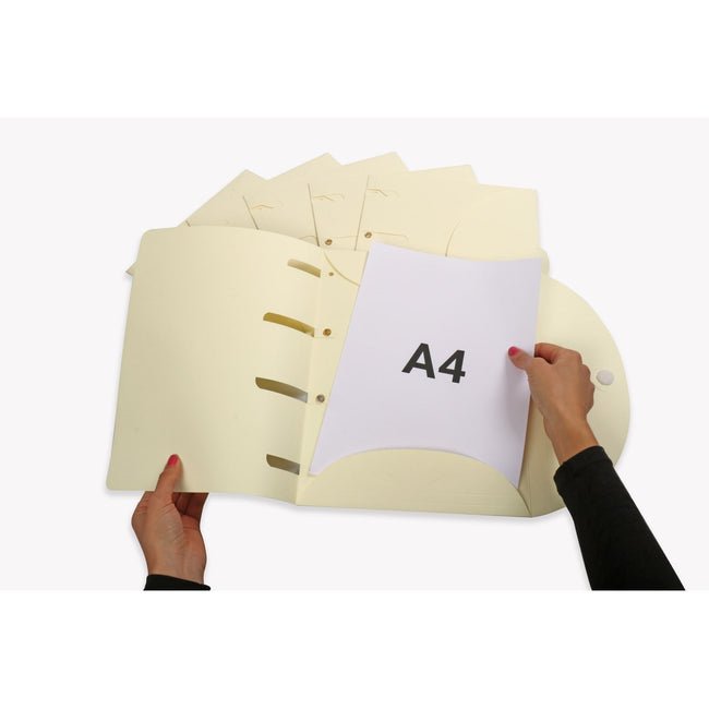 Tarifold -  Smartfolder geperforeerde opbergmappen a4 be 6st | 10 stuks