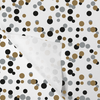Klika - Seidenpapier 50x75cm 22gr 100 Blatt Konfetti Silbergold