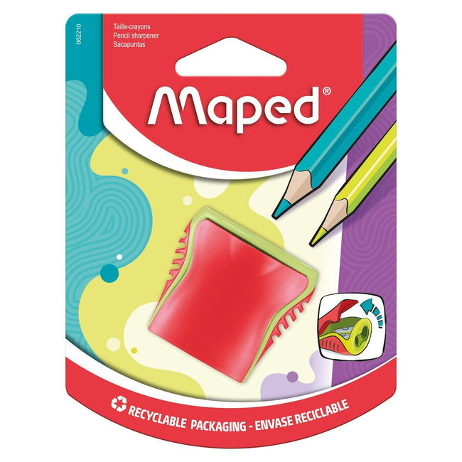 Maped - Bleistiftspitzer Boogy 2 Löcher sortiert