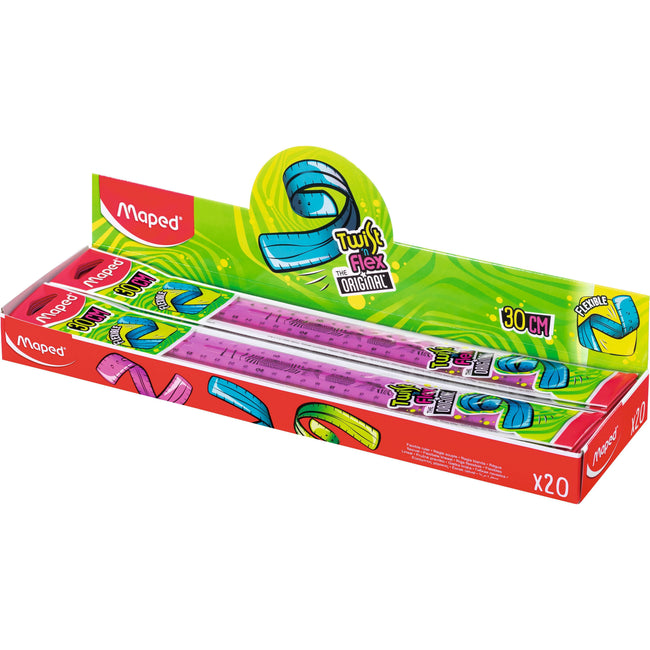 Maped - Lineal Twist 'n Flex 30cm sortiert