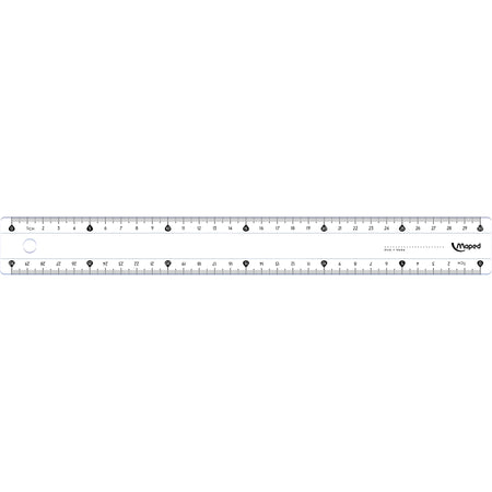 Maped - Lineal Classic 30cm | 25 Stück