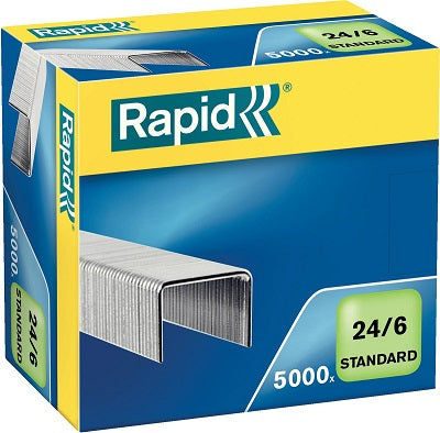 Klika - Staples 24/6 mm Galvan Box mit 5000 - 40 Teilen