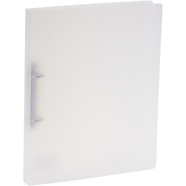 Bronyl - Ringordner, für ft A4, aus PP, 2 D-Ringe à 15 mm, transparent weiß
