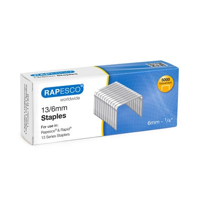 Klika - Heftklammern 13/6 mm Box 5000 Stück 14 Stück