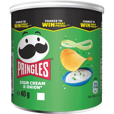 Pringles – Chips, 40 g, Sauerrahmzwiebeln