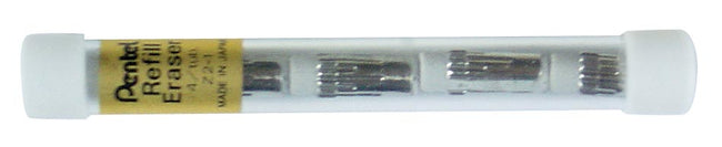 Pentel -  gum, voor vulpotloden, koker van 4 stuks