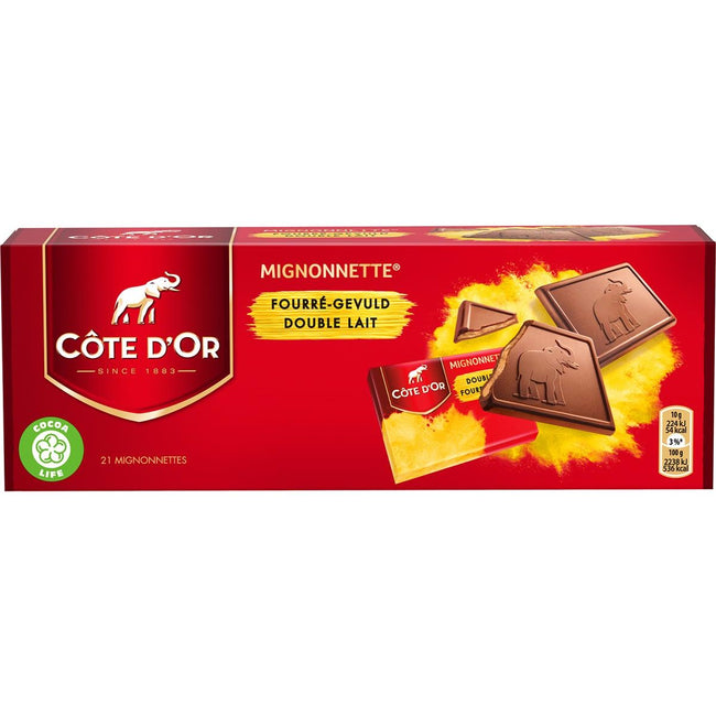 Cote d'or - Chocolate Mignonette Double Lait 21x10 Gramm