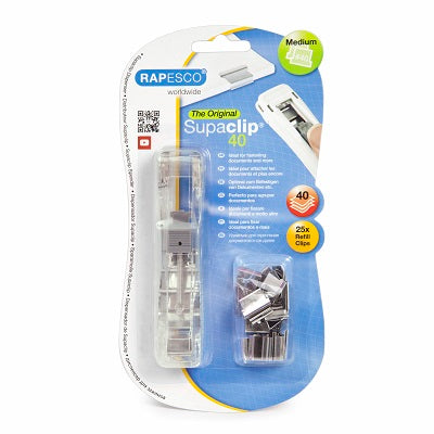 Klika - Supaclip® 40 Spender 25 Clips - 30 Stück