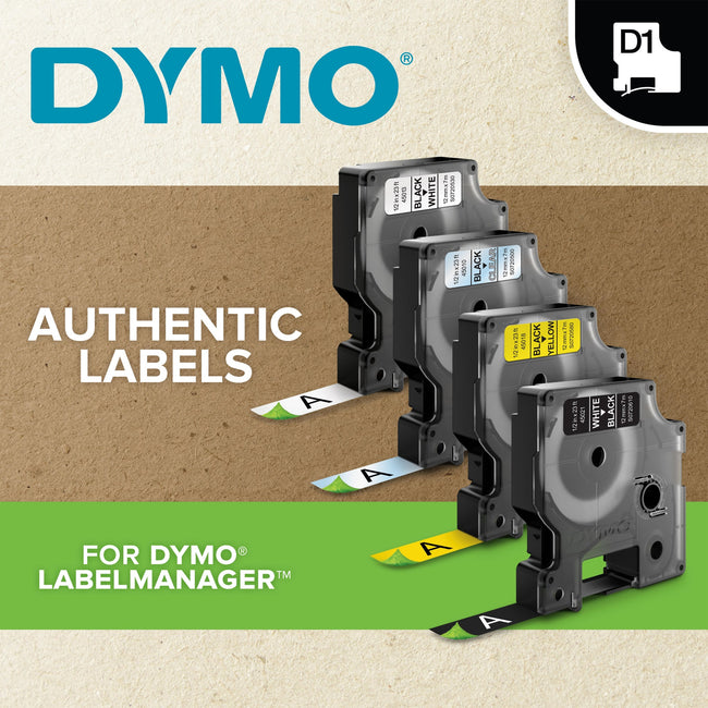 Dymo -  Labele  labelmanager d1 polyester 12mm or