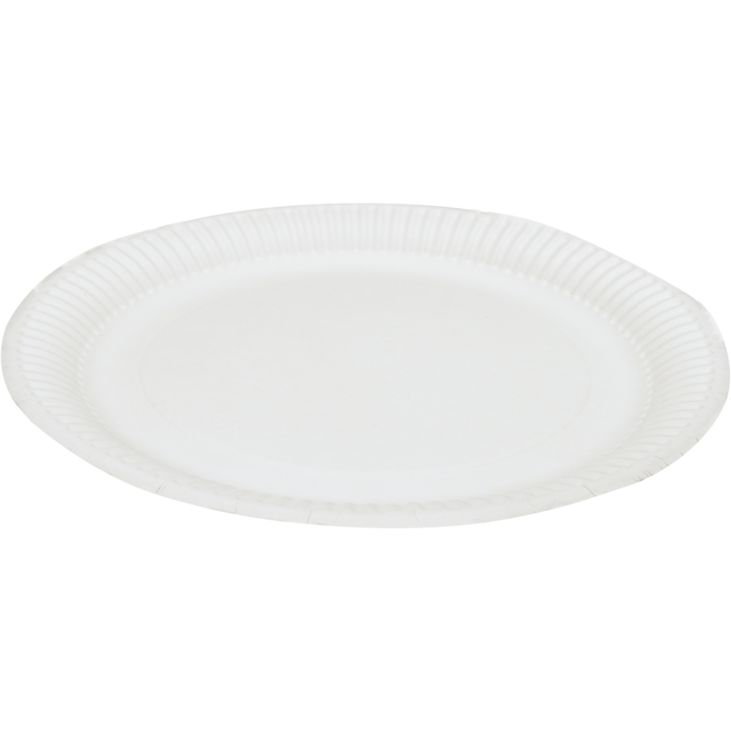 Depa - Teller | rund | 1 Fach | Pappe | Ø23cm | weiß | 240 Stück