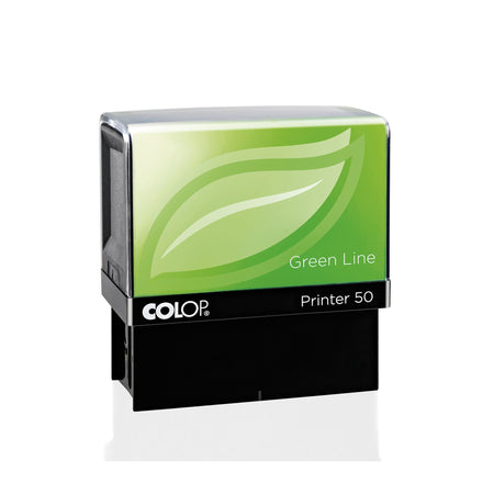 Colop - Textstempeldrucker 50 Green Line ist personalisierbar