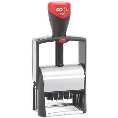 Colop - Word-Datumsstempel Heavy Duty 2660 Classic Line individualisierbar