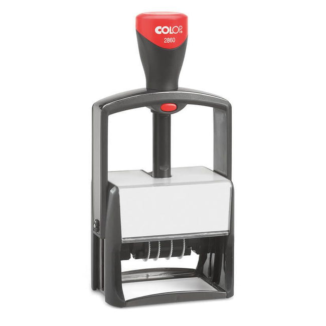 Colop - Word-Datumsstempel Heavy Duty 2860 Classic Line individualisierbar