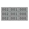 Klika -  Schoen-gelijkheidsnr grijs 3x nr000-999