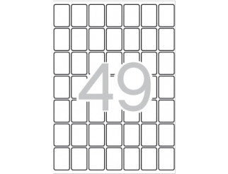 Klika -  mapje permanent 19x27 mm 735 stuks