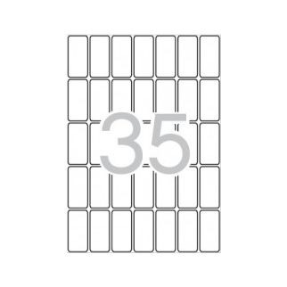 Klika -  mapje permanent 19x40 mm 525 stuks