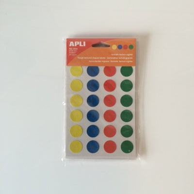 Klika -  mapje 4 kleuren 20mm 24 etiketten