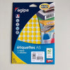 Klika -  mapje permanent 15mm rond geel 960x