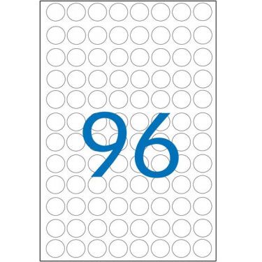 Klika -  mapje permanent 15mm rond oranje960