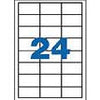 Klika - Laser A4 undurchsichtig 25x10mm 20 Blatt 8 Stück