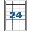 Klika - Laser A4 undurchsichtig 25x10mm 20 Blatt 8 Stück