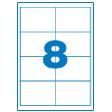 Klika - Laser A4 Creme 97x67,7mm 20 Blatt 8 Stück