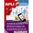 Klika -  QR Code kit for business cards. Double s