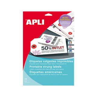 Klika -  Labels 98x57mm wit 200grs 10 vel a 10st