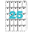 Klika -  Labels 36x53mm wit 200grs 10 vel a 25st