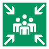 Klika -  Pictogram Verzamelplaats bij calamiteit