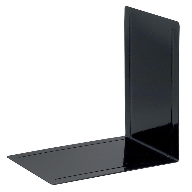 Maul - Binder Buchstütze Metall 24X16x24cm schwarz, Set à 2 Stück
