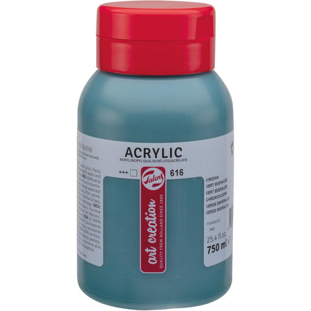 Talens – Art Creation Acrylfarbe, Flasche mit 750 ml, grün