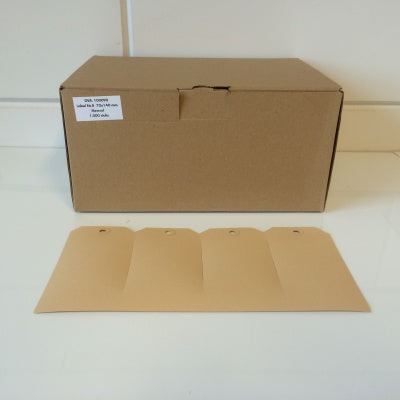 Klika - Manilla-Etiketten 70x140 mm Nr. 8 1000 Stück 3 Stück