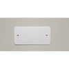 Klika -  PEM labels 64x118 mm wit 2xgat rond hoek