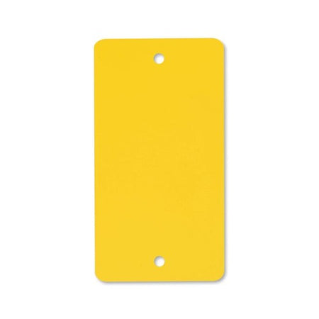 Klika -  PEM labels 54x108 mm geel 2 gaten 1000st