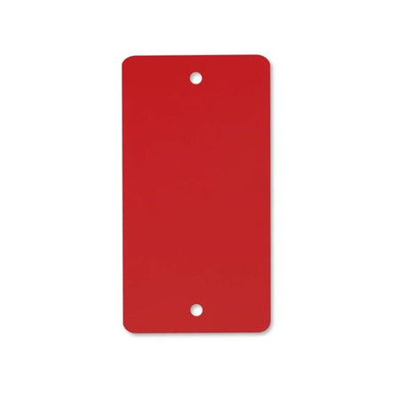Klika -  PEM labels 54x108 mm rood 2 gaten 1000st